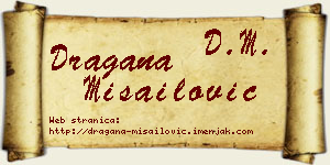 Dragana Misailović vizit kartica